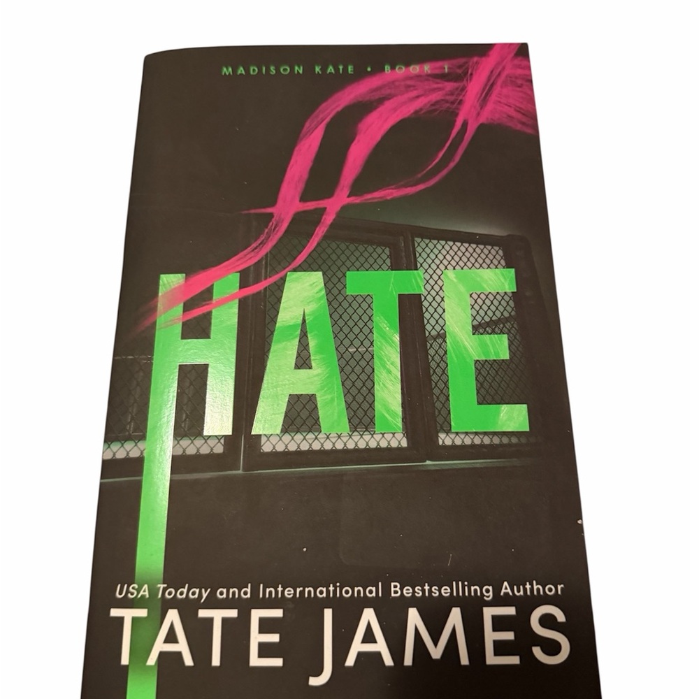Hate by Tate James Book